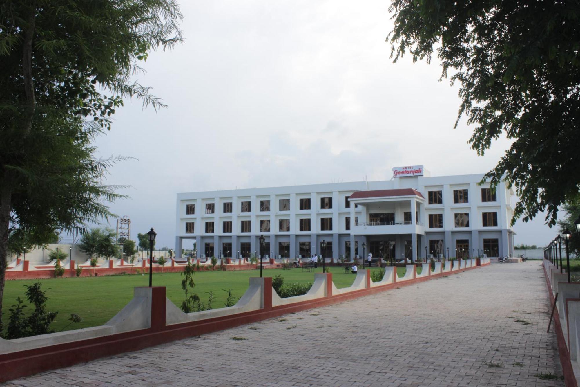 Geetanjali Hotel & Motel Bharatpur Exterior foto