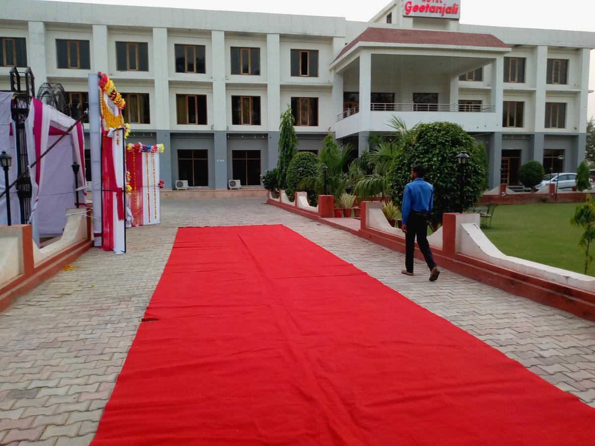 Geetanjali Hotel & Motel Bharatpur Exterior foto